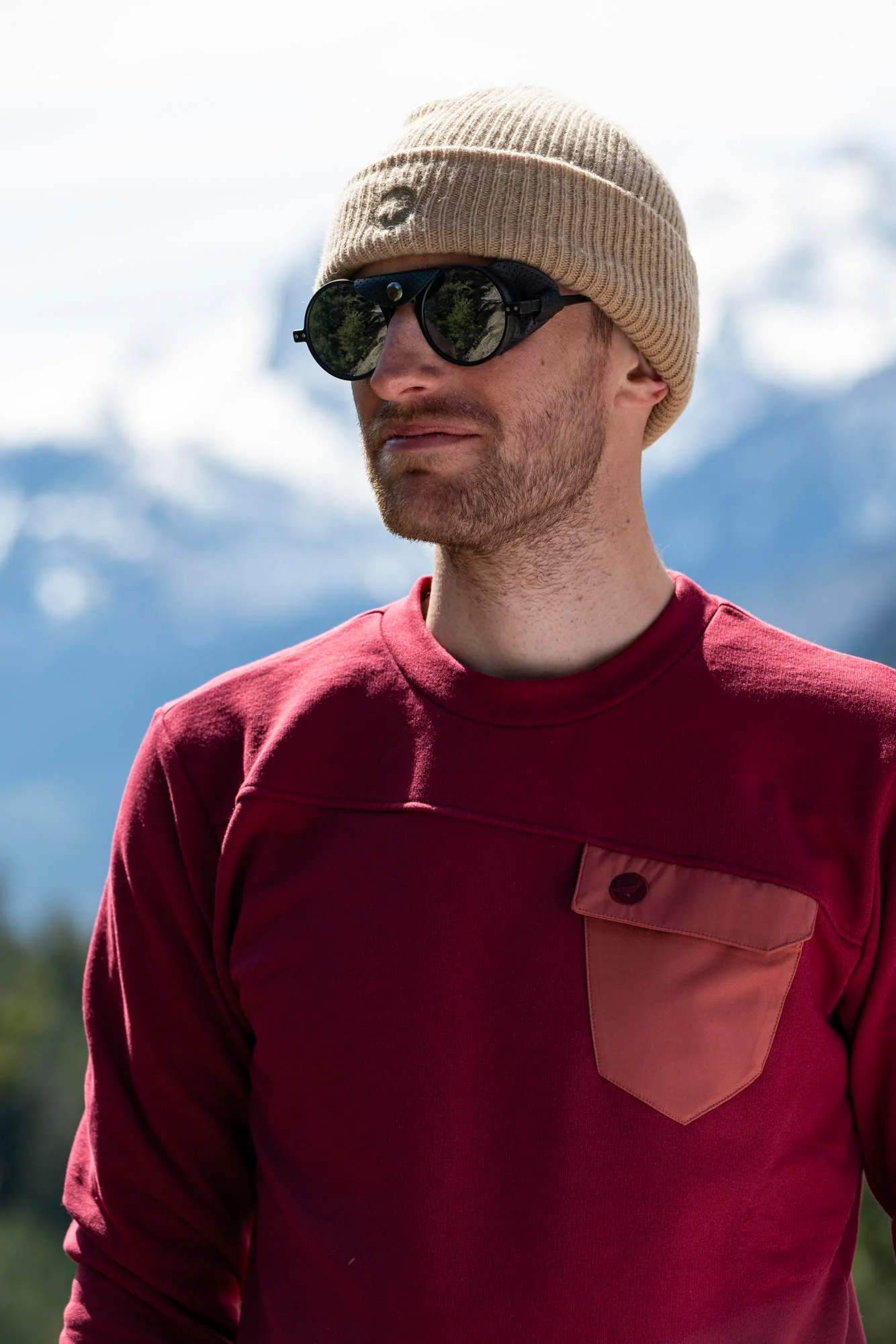 Sweat col rond unisexe CARCAJOU - Image 8
