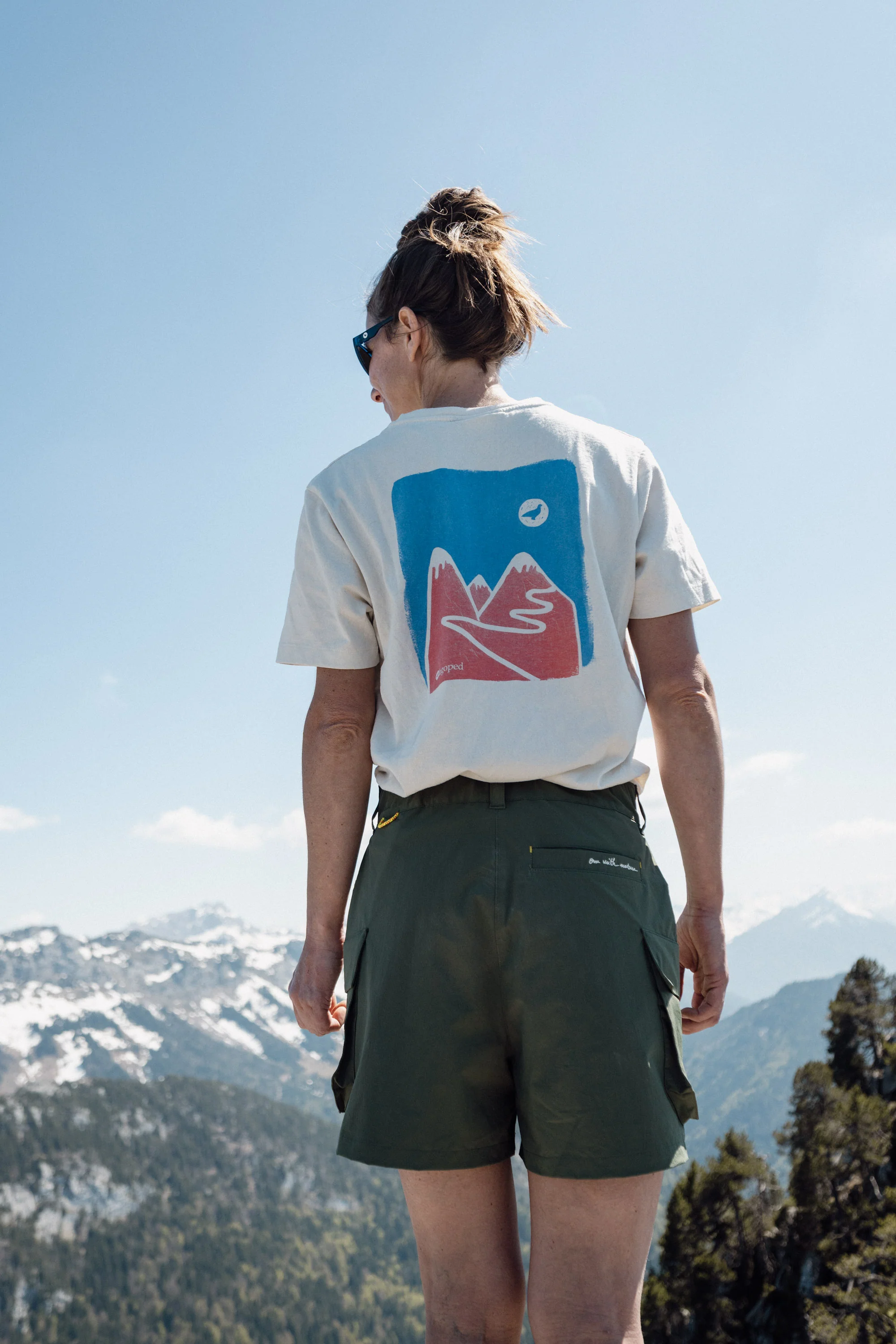 T-Shirt Vallée Unisexe DOVE ALPS - Image 3